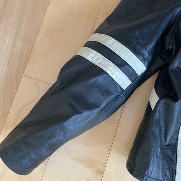 Vintage Wilsons Leather Maxima Black Cafe Racer Leather Jacket XXL- RARE - Picture 4 of 6